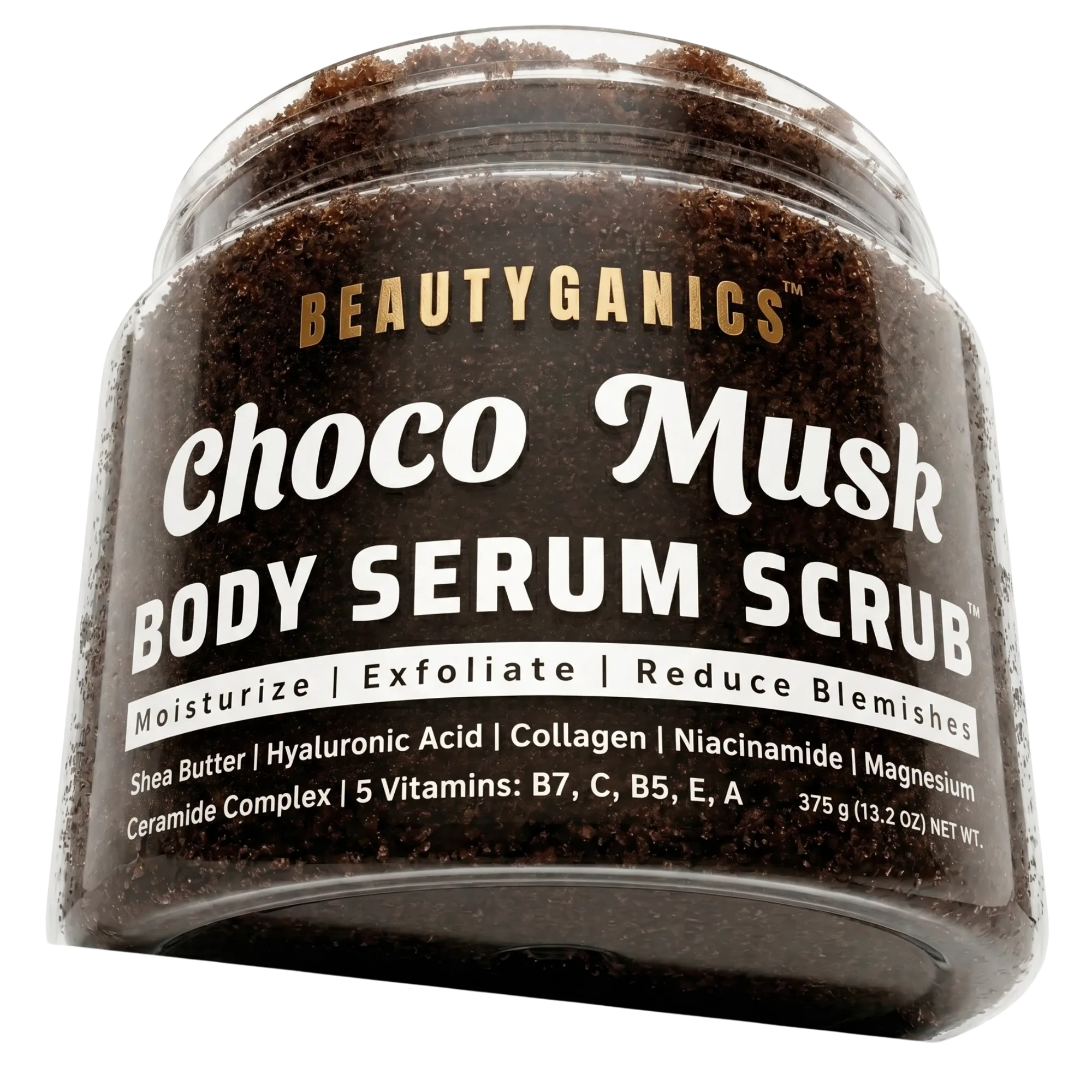 buff away roughness. reveal smoother skin.